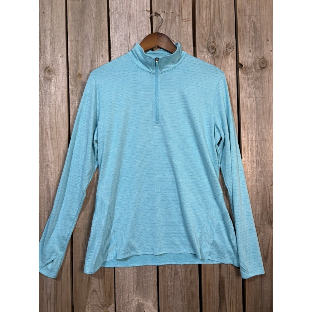 Slazenger‎ golf quarter zip teal L ⛳️